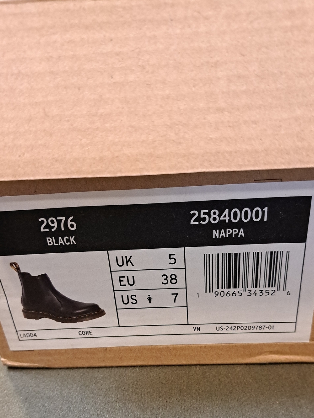 Dr. Martens 2976 Chelsea Boot - Color: Black - Size: 7 - Picture 11 of 11